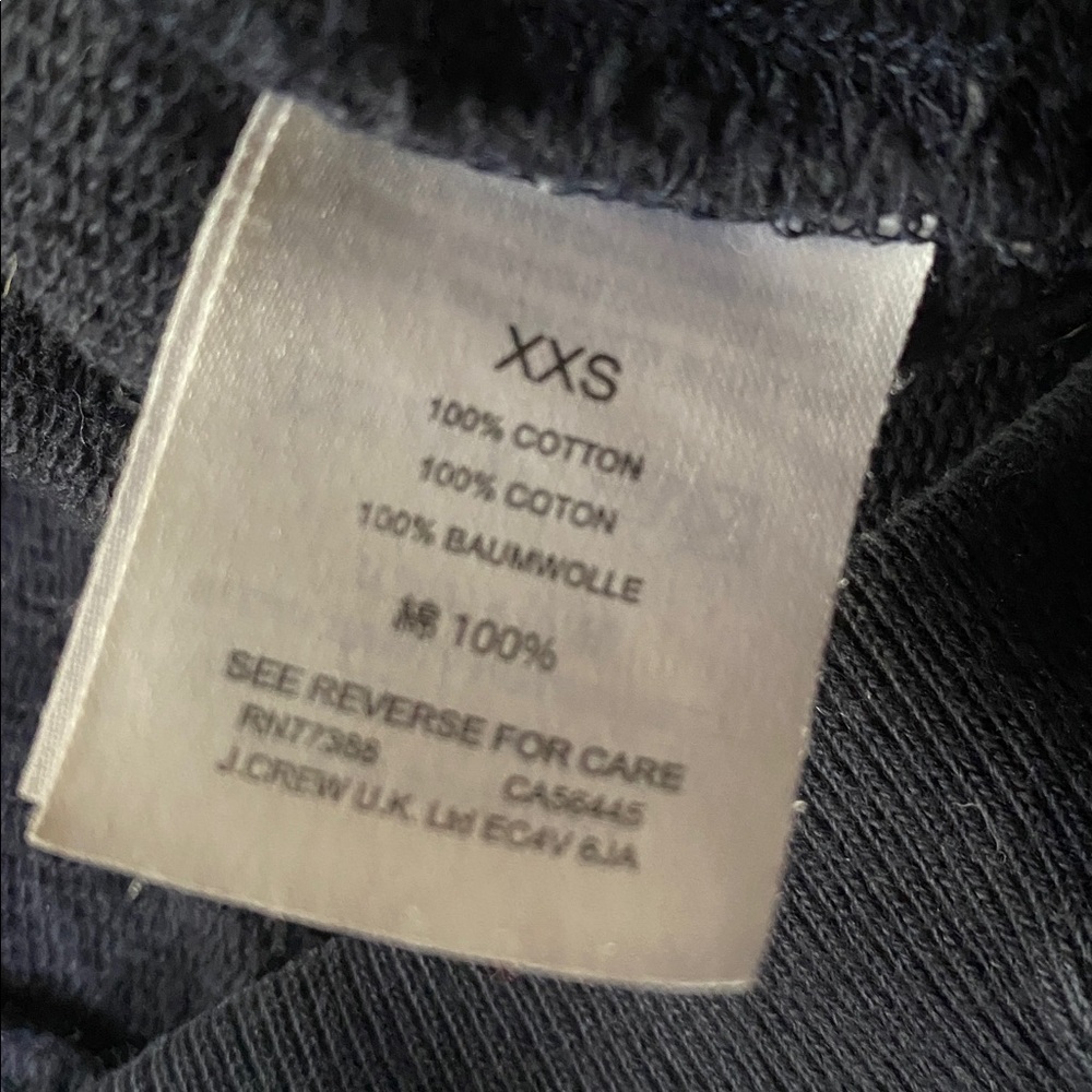 J. Crew Navy Jogger Pants, Size XXS - Picture 4 of 8